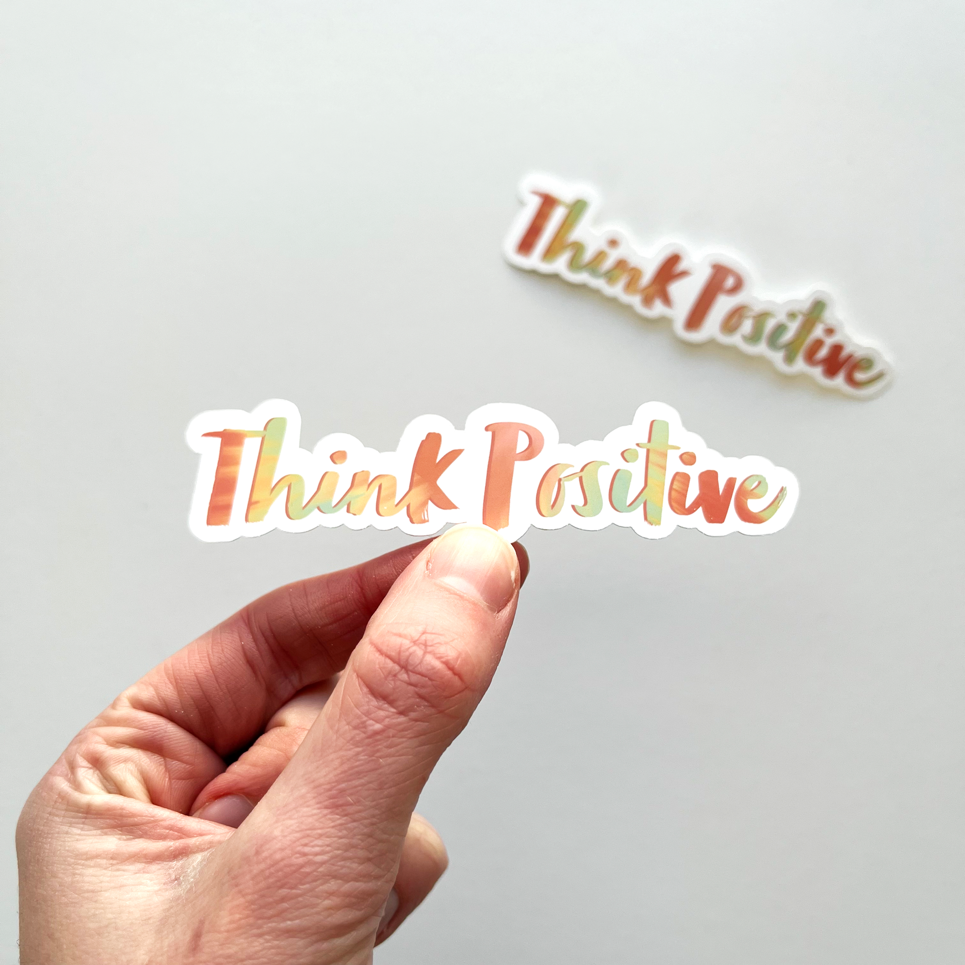 Think Positive Sticker