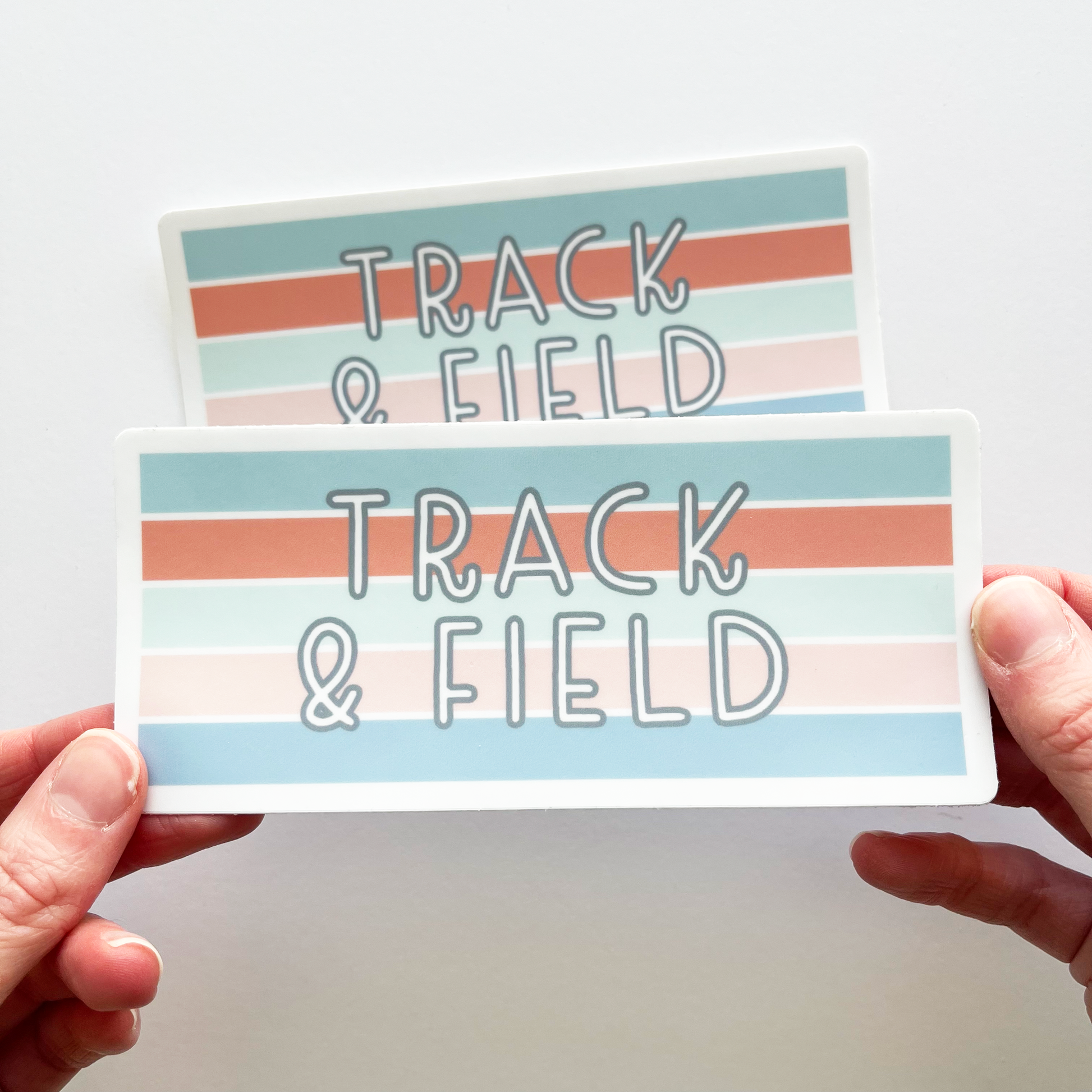 Track And Field Bumper Sticker